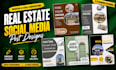design high converting real estate social media posts