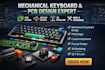 design custom mechanical keyboard, pcb, keycap and 3d models with qmk firmware