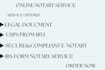 notarize usps form 1583 legal documents US UK online notary as US notary public