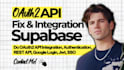 do oauth2 API integration, authentication, rest API, google login, jwt, sso