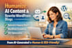 humanize ai content rewrite wordpress blogs post copy editor seo optimization