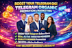 grow telegram members, crypto telegram channel promotion, telegram marketing