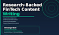 write SEO optimised fintech blog posts and industry articles