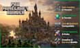 build minecraft castle house base hub spawn map java bedrock minecraft build