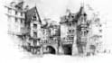 do architecture sketches in high quality