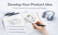 develop your product concept for industrial design projects