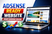 create google adsense website with proper ads placement and seo