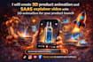 do 3d product animation and saas explainer video 3d animation for product launch