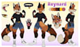 draw furry ref sheet reference sheet anthro fursona oc character design