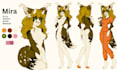 draw furry ref sheet reference sheet anthro fursona oc character design