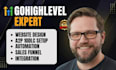 setup and manage gohighlevel website, emails SMS automation sales funnel expert