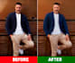 do professional photo retouching and skin editing