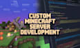 develop your minecraft server with custom mods and plugins development
