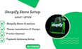 setup your shopify dropshipping store