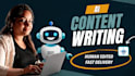 write ai content and edit it professionally