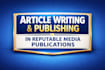 article write and publish in reputable media publication
