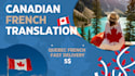 canadian french translation service