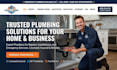 create plumbing website handyman website hvac website plumbing cleaning website