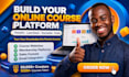do thinkific learndash course website teachable podia online course website