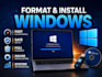 format your PC and install windows 10 or windows 11