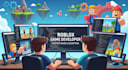 develop custom roblox games with scripting, UI and full game systems