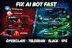 fix, setup openclaw trading bot claude code mvp trading view hermes agent vps