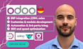 design odoo website ecommerce and customize odoo erp