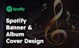 design a professional spotify banner and soundtrap