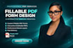 expertly create interactive fillable pdf form or design your pdf form, ebooks