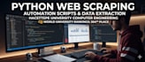 create a professional python script for web scraping and automation