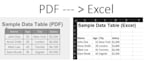 do fast data entry, pdf to excel, copy paste