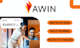 launch and manage your affiliate program on awin