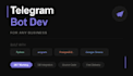 build a custom telegram bot for your business