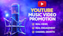 promote youtube music video
