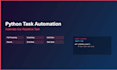 automate any repetitive task with a custom python script