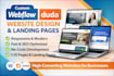 build webflow duda bubble website webflow landing page development web app