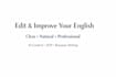 edit proofread and humanize ai generated text