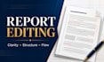 edit professional reports for clarity structure and flow