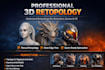 retopology the 3d model