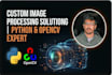 create custom image processing solutions using python opencv