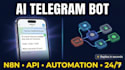 create an ai powered telegram bot for your business