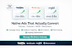 do your native ads taboola outbrain ads manager native campaigns that convert