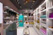 restyle retail shop interior, 3d model design, luxurious jewelry store, render