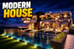 build a stunning modern minecraft mansion or house