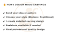 do professional wood carving designs