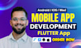 do mobile app development, ios android apps,  flutter developer, ai mobile app