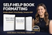 format your self help or personal development book for kindle and print