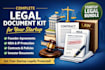 prepare a complete legal document kit for your startup