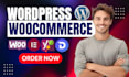 build, customize, fix or redesign woocommerce wordpress store with SEO and speed