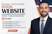 design duda website do seo optimization fix redesign duda website developer
